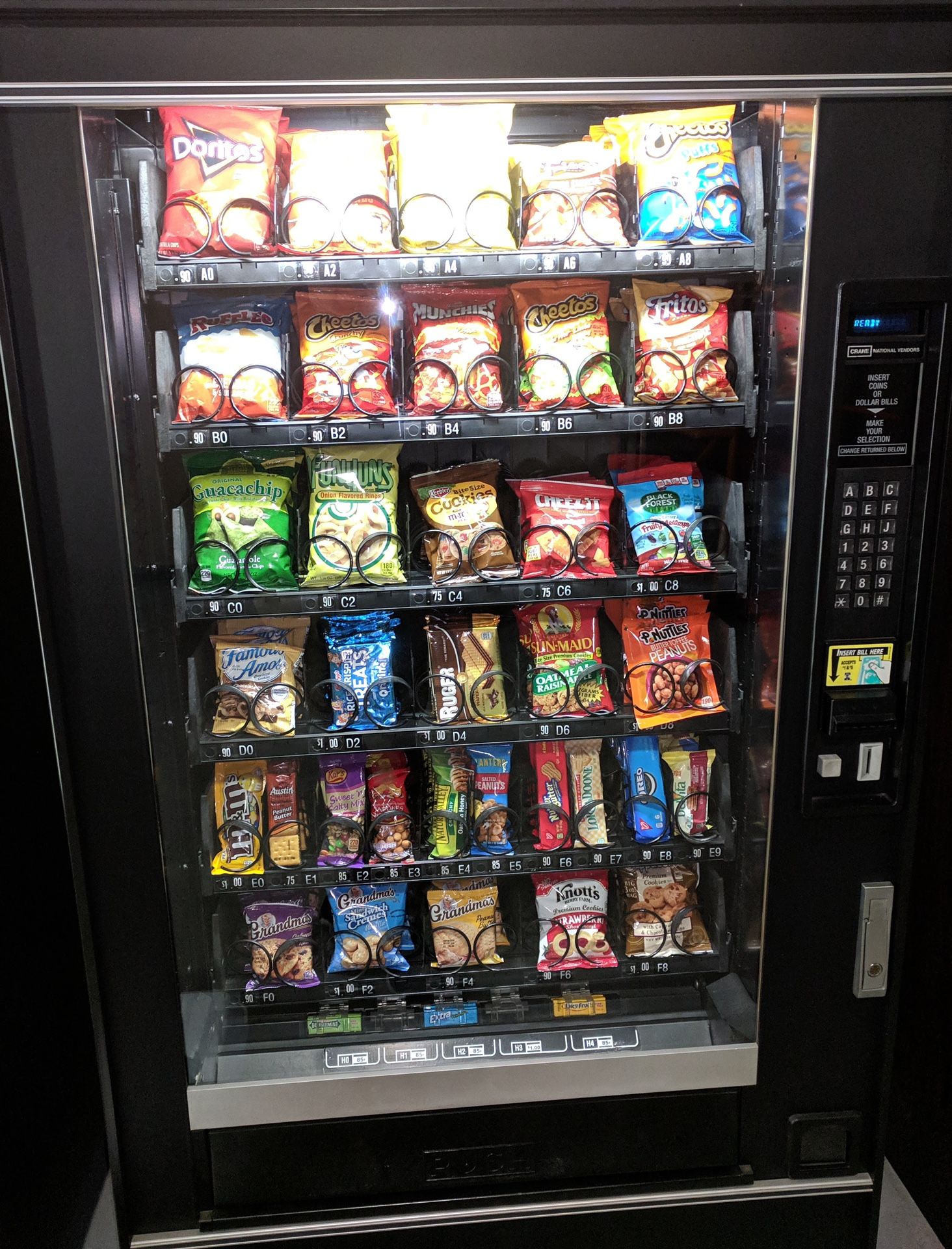 Crane national 157 vending machine for sale in los angeles ca offerup