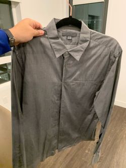 Varvatos button up shirt l xl