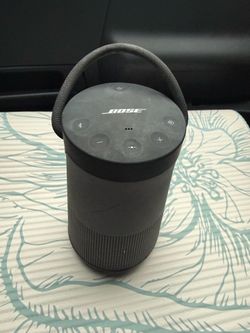 Bose SoundLink Revolve+ Bluetooth Speaker, Portable Speaker with Microphone, Wireless and Water Resistant with 360 Degree Sound, Long Lasting Battery 