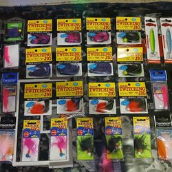 Huge Salmon & Steelhead Twitching Jig Bundle $50