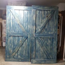 Barn doors ( Not Available)