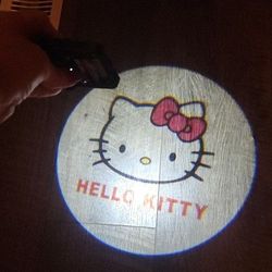 Hello kitty wireless door puddle Car Door projector Lights. Choose 1 Set Universal Fit 