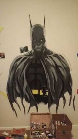 Batman mural