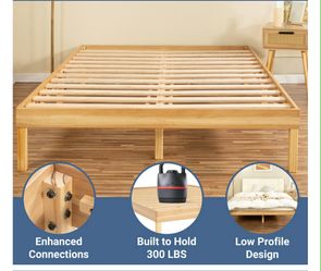 New Queen size bed platform