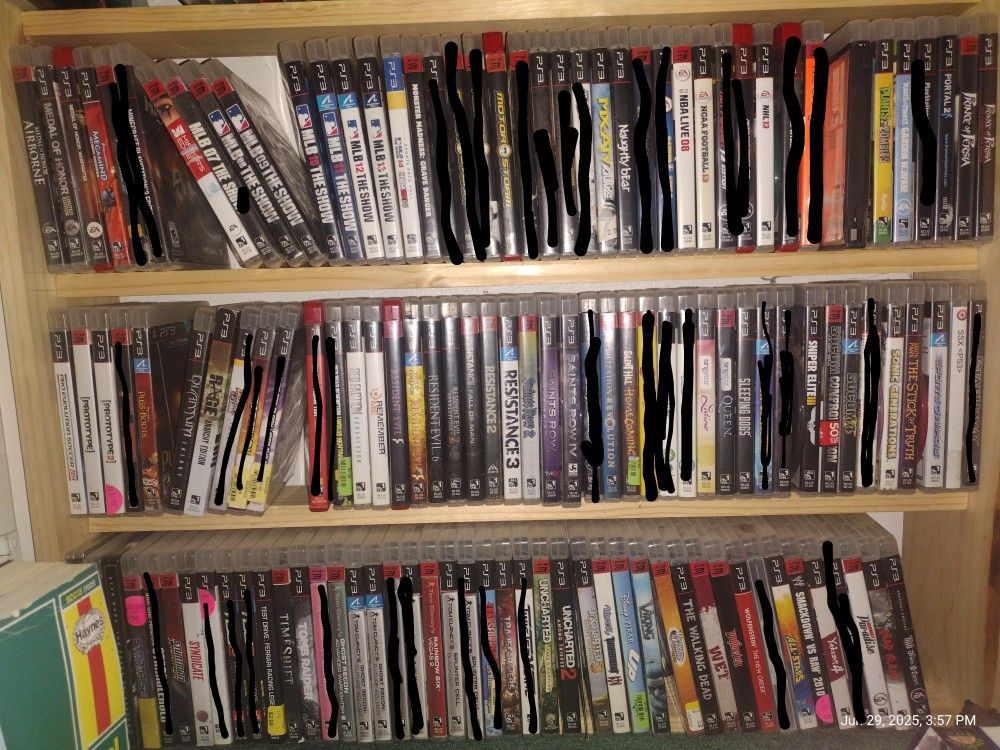 PS3 Games - Buy One Game Or All