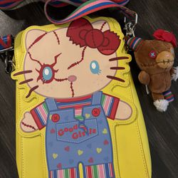 New Hello Kitty Chucky Crossbody Purse
