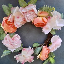 Colorful Artificial Wreath (New)