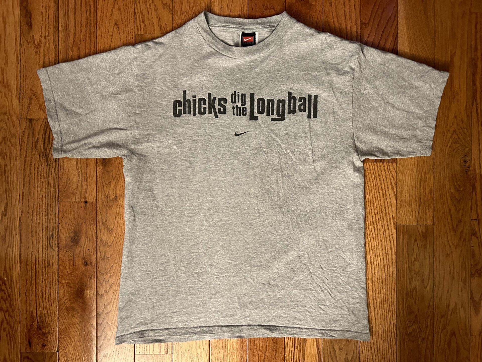 Chicago White Sox “Chicks Dig The Long Ball” 2000 Nike T-Shirt Sz Medium