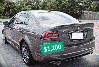 $1200price 2008 Acura TL