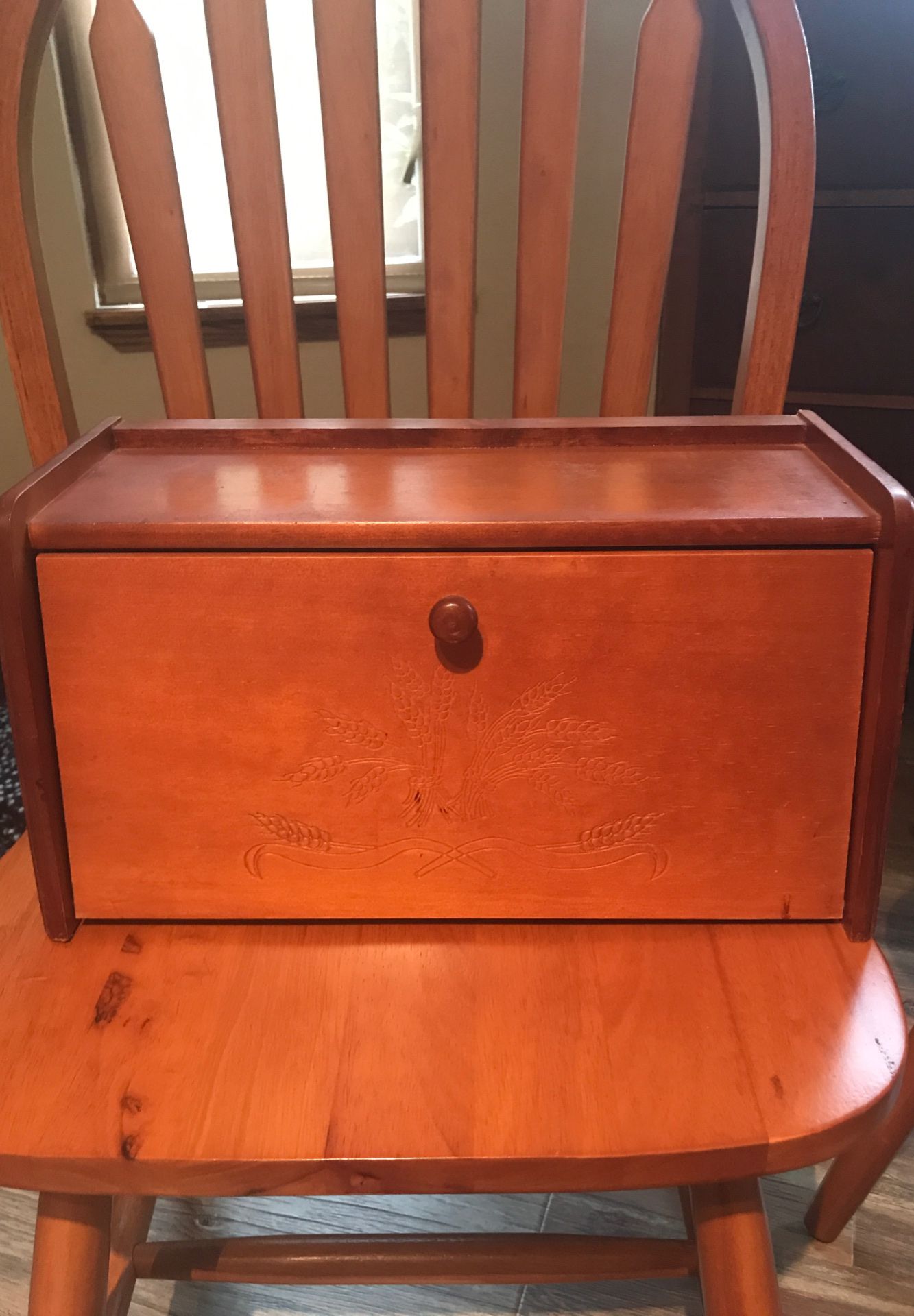 Older Wooden Breadbox