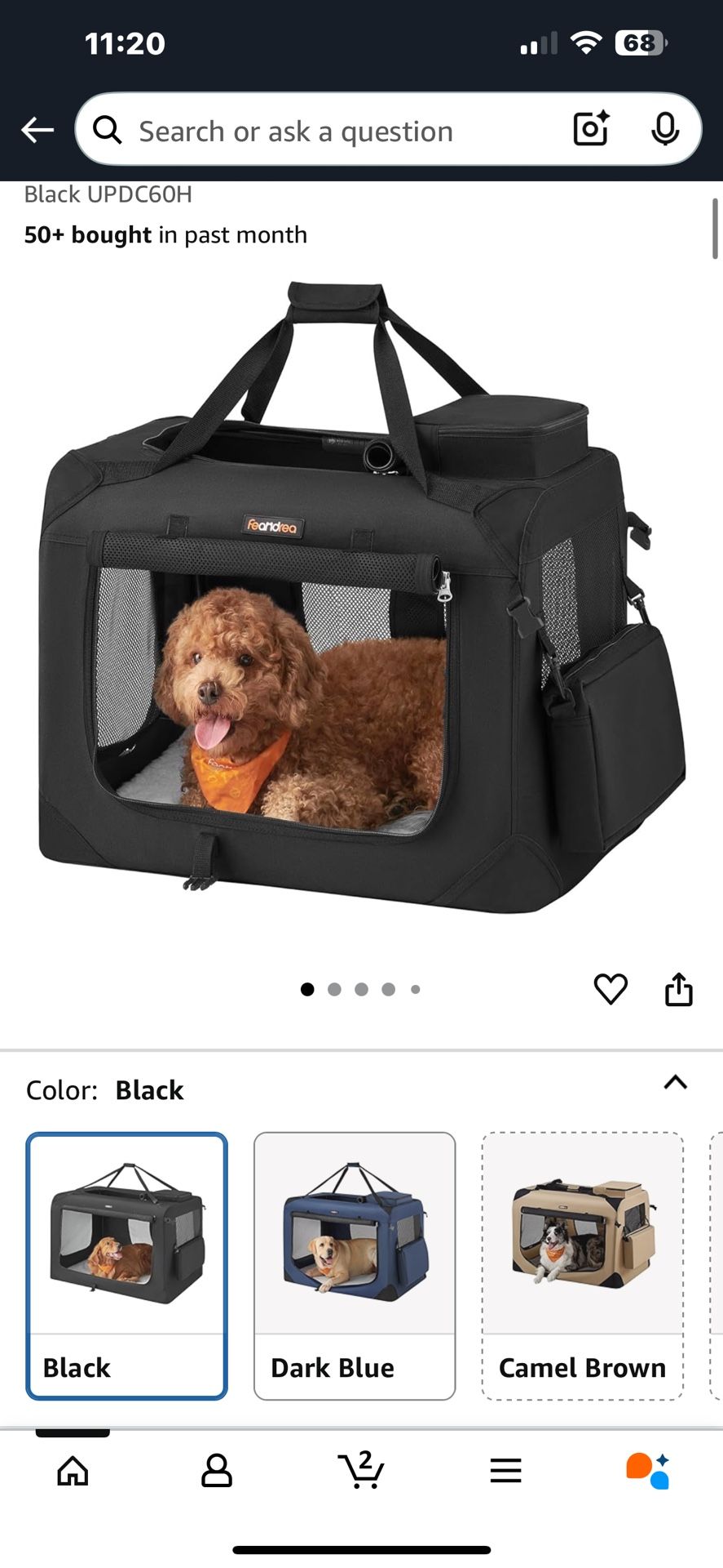 Pet Carrier New Was To Small For Mine