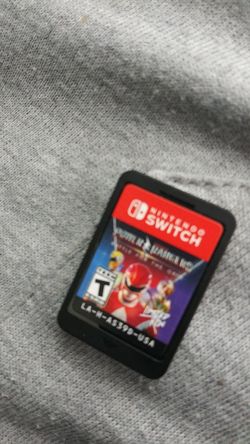 Nintendo switch power ranger battle of the gridgame