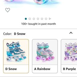 Roller skates Medium size for girls