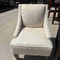 Cream color chair