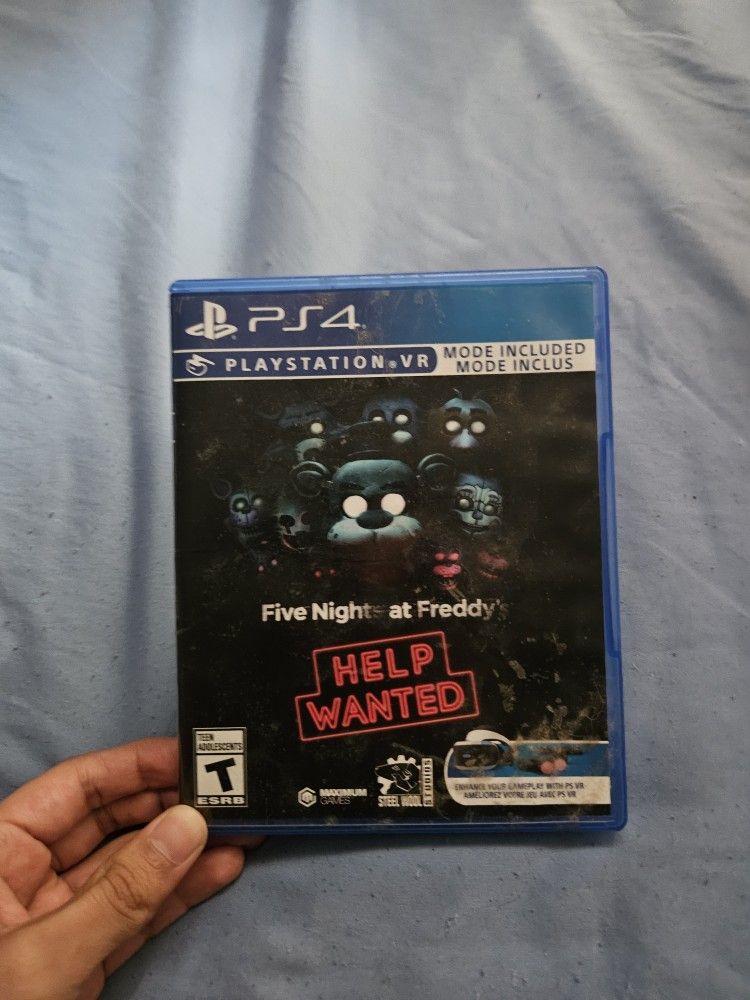 FNAF VR HELP WANTED PS4