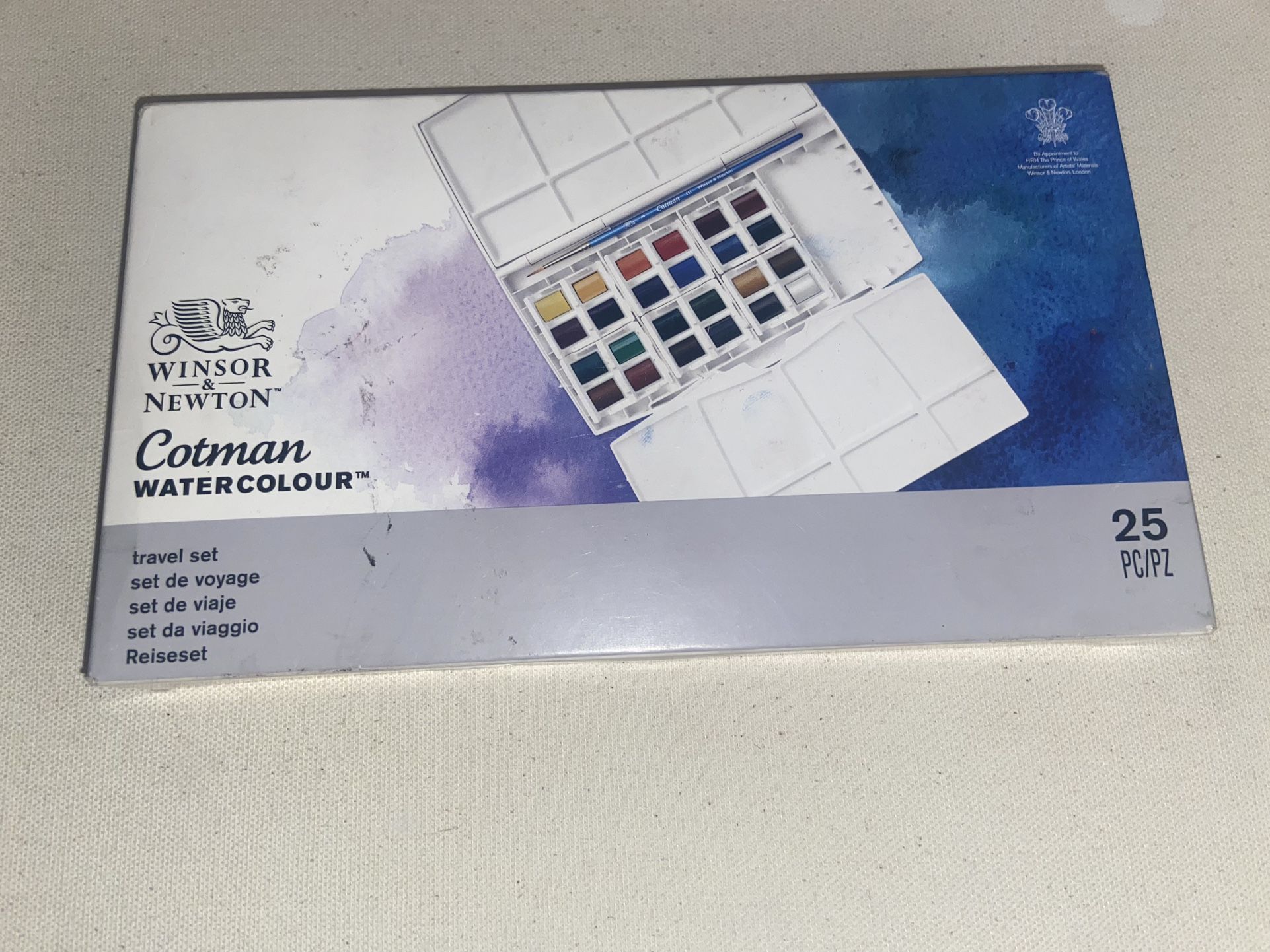 Winsor And Newton Cotman Watercolour 25 Pc Set