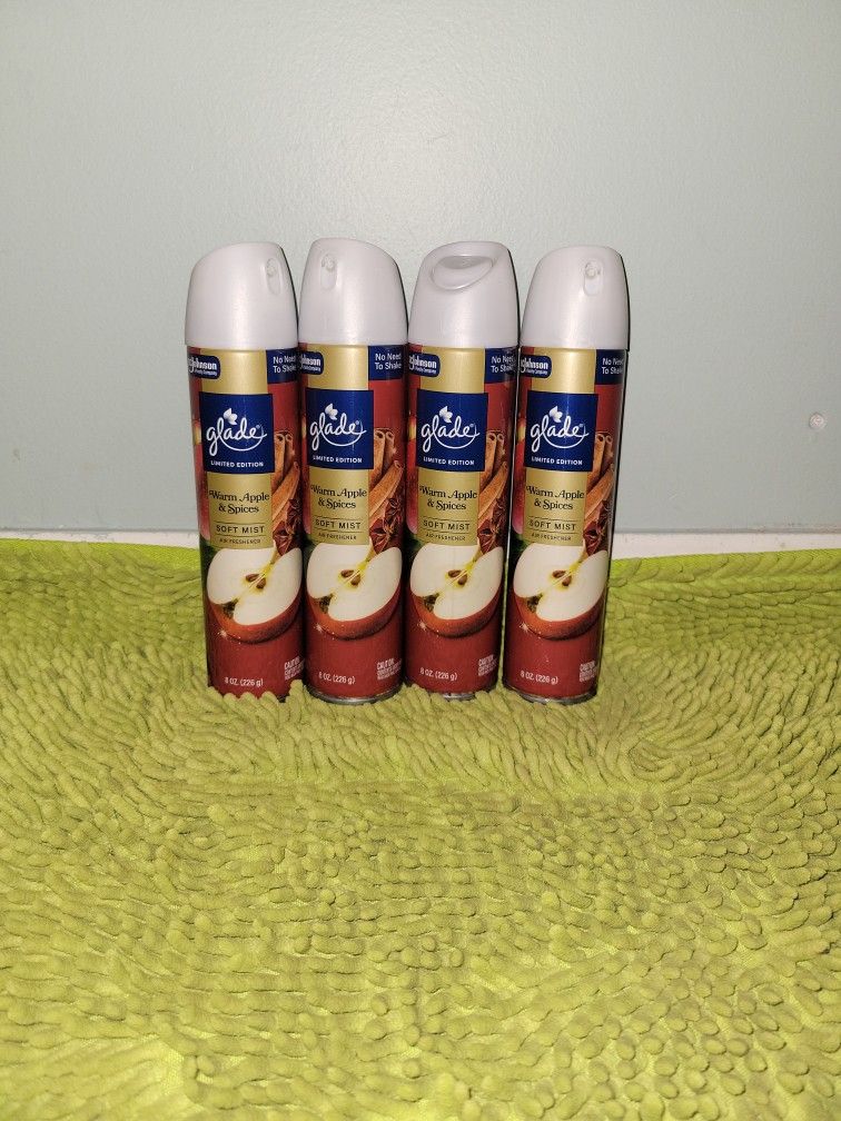 4 Glade Spray 8oz