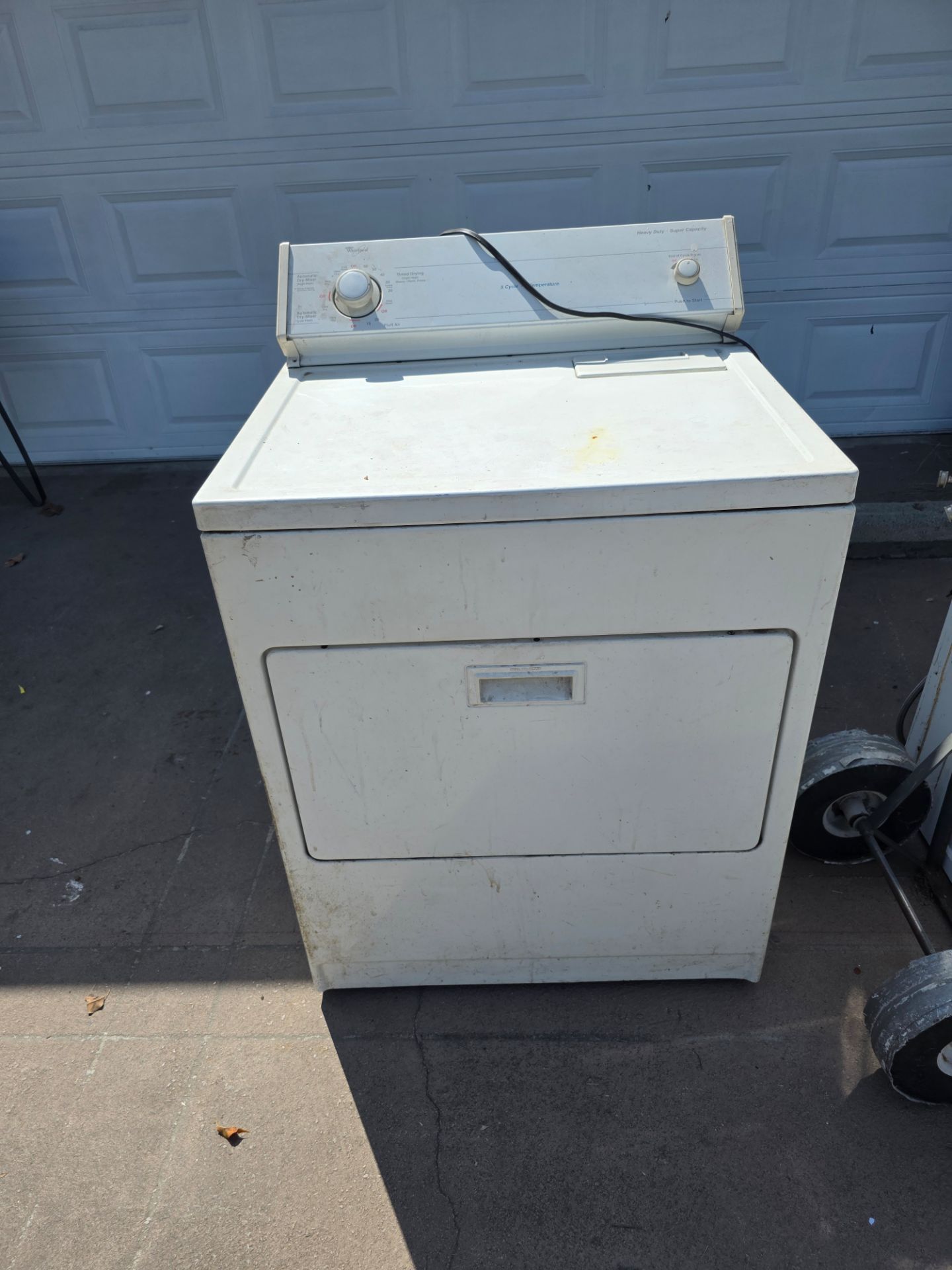 Washer and dryer