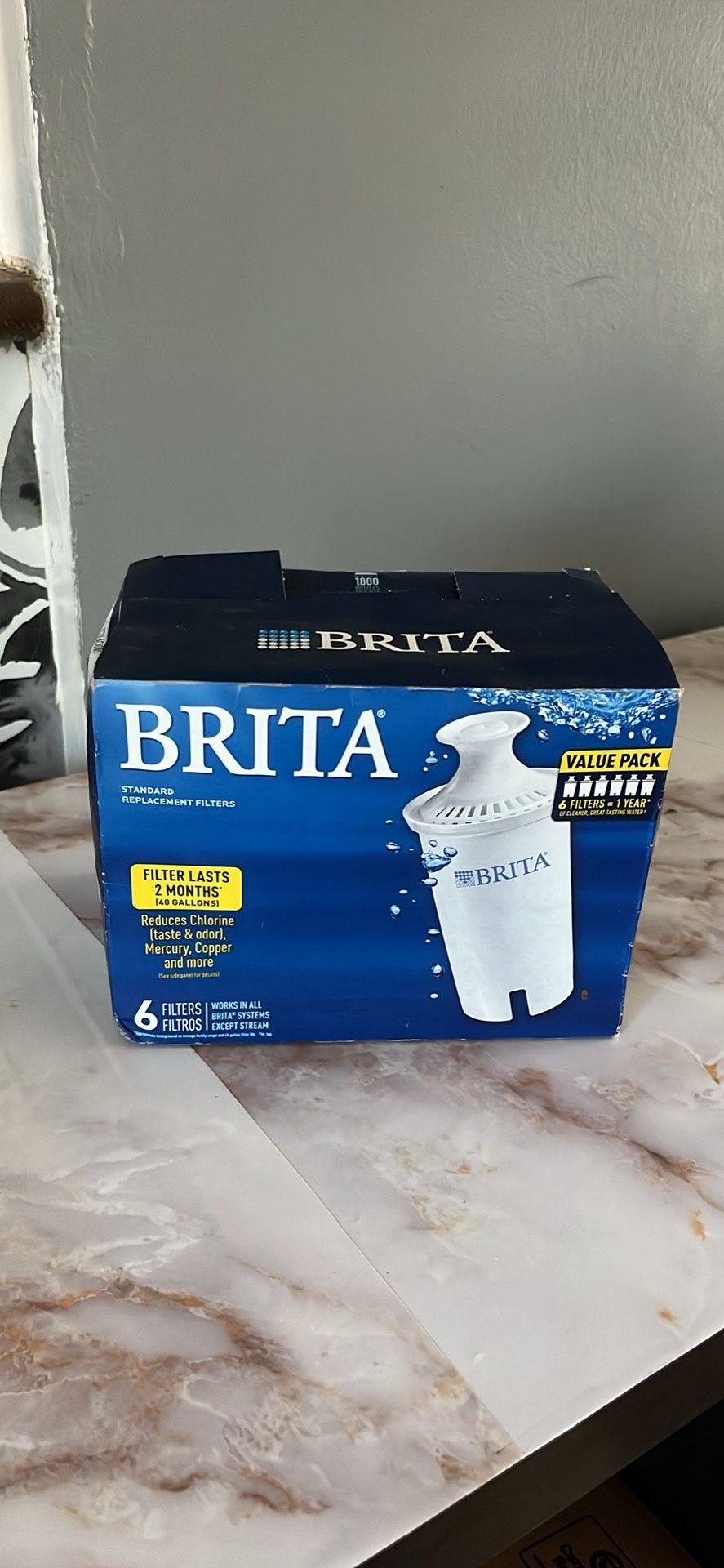 5 Brand New BRITA Water Filters