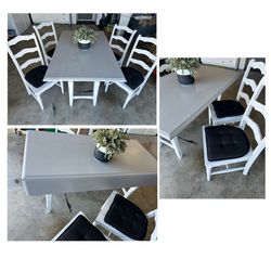 ♥️ Dining Set w/4 Chairs ♥️