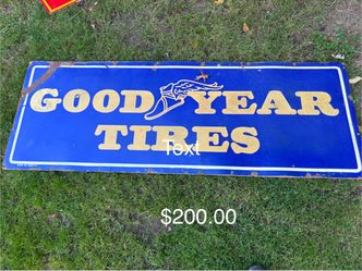 Goodyear sign