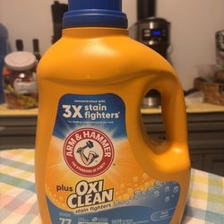 Arm & Hammer Oxi Clean 3X Stain Fighters Laundry Detergent 77 Loads(7$$