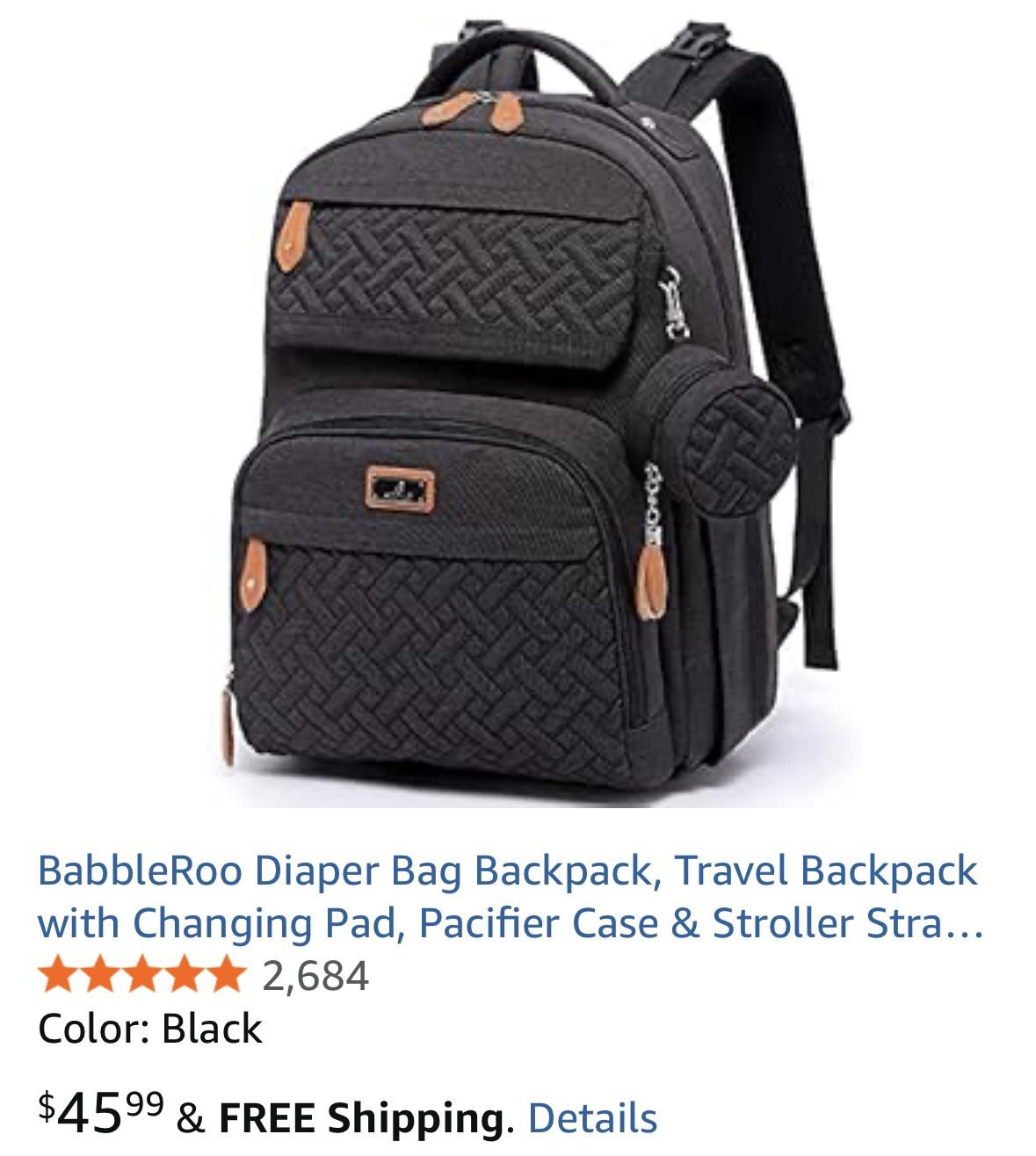 Diaper Bag Backpack 