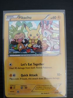 Pikachu XY95 Pokémon Trading Card