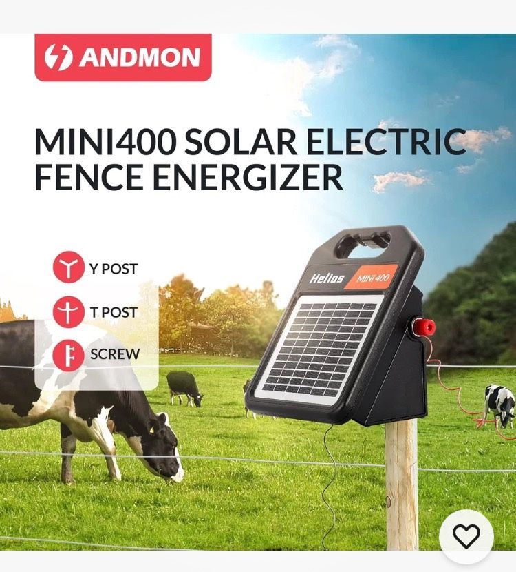 Mini 400 Solar Electric Fence Energizer