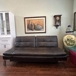 Leather Futon 