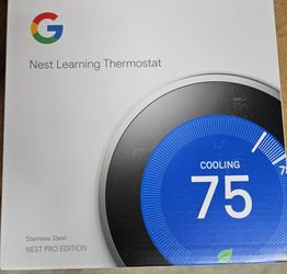 Nest thermostat