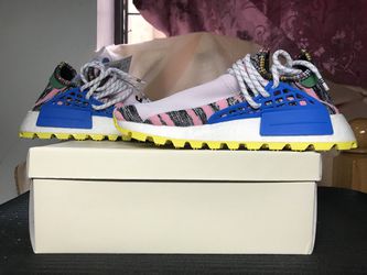 Adidas NMD HU Human Pharrell Williams Solar Pack Mother Size 5 BB9531 for Sale in New York, NY -