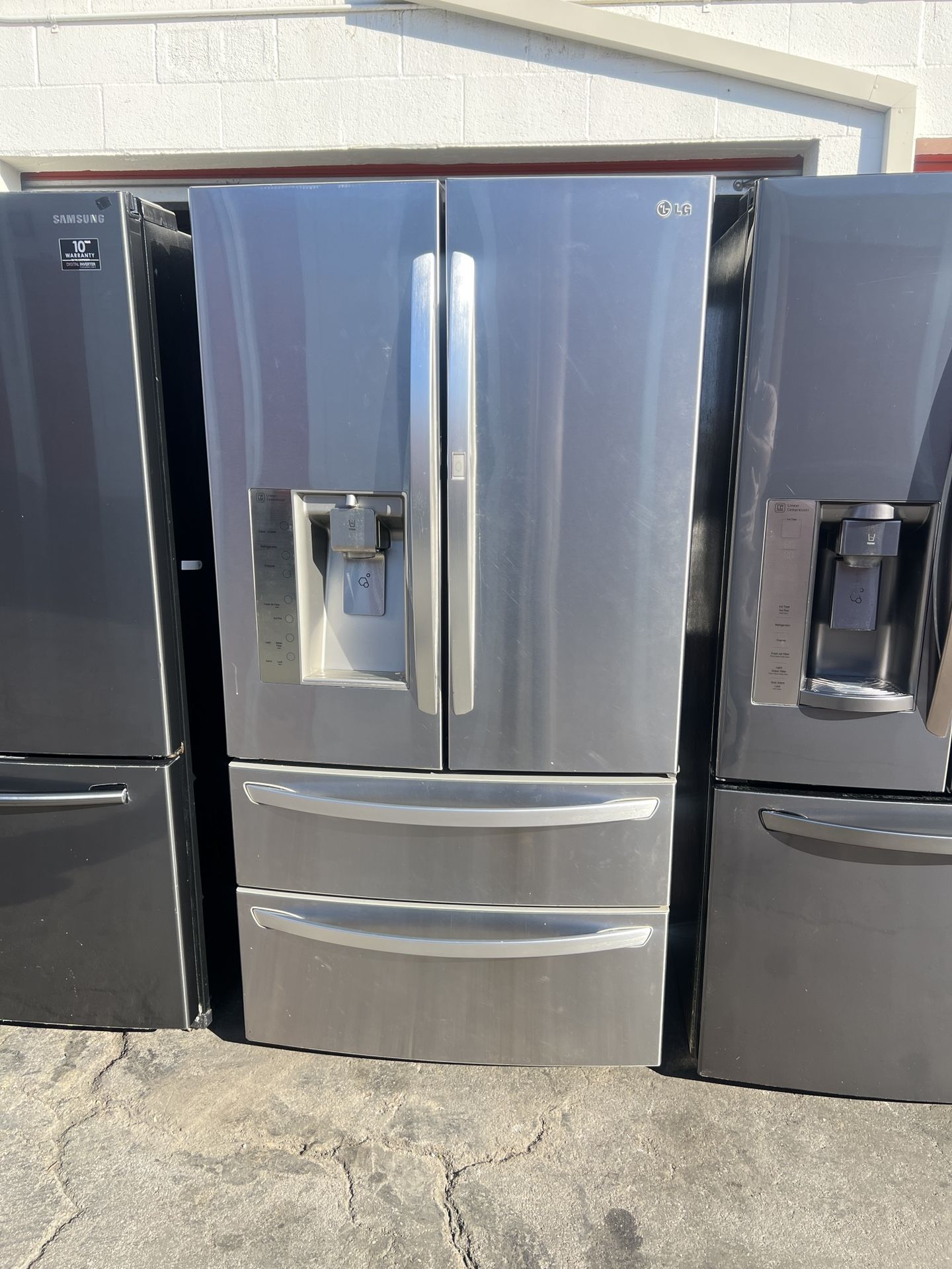 LG French 4 Door Refrigerator Stainless Steel