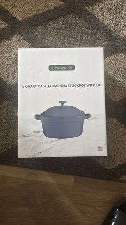 Cast Aluminum Spotpot with lid 5qt