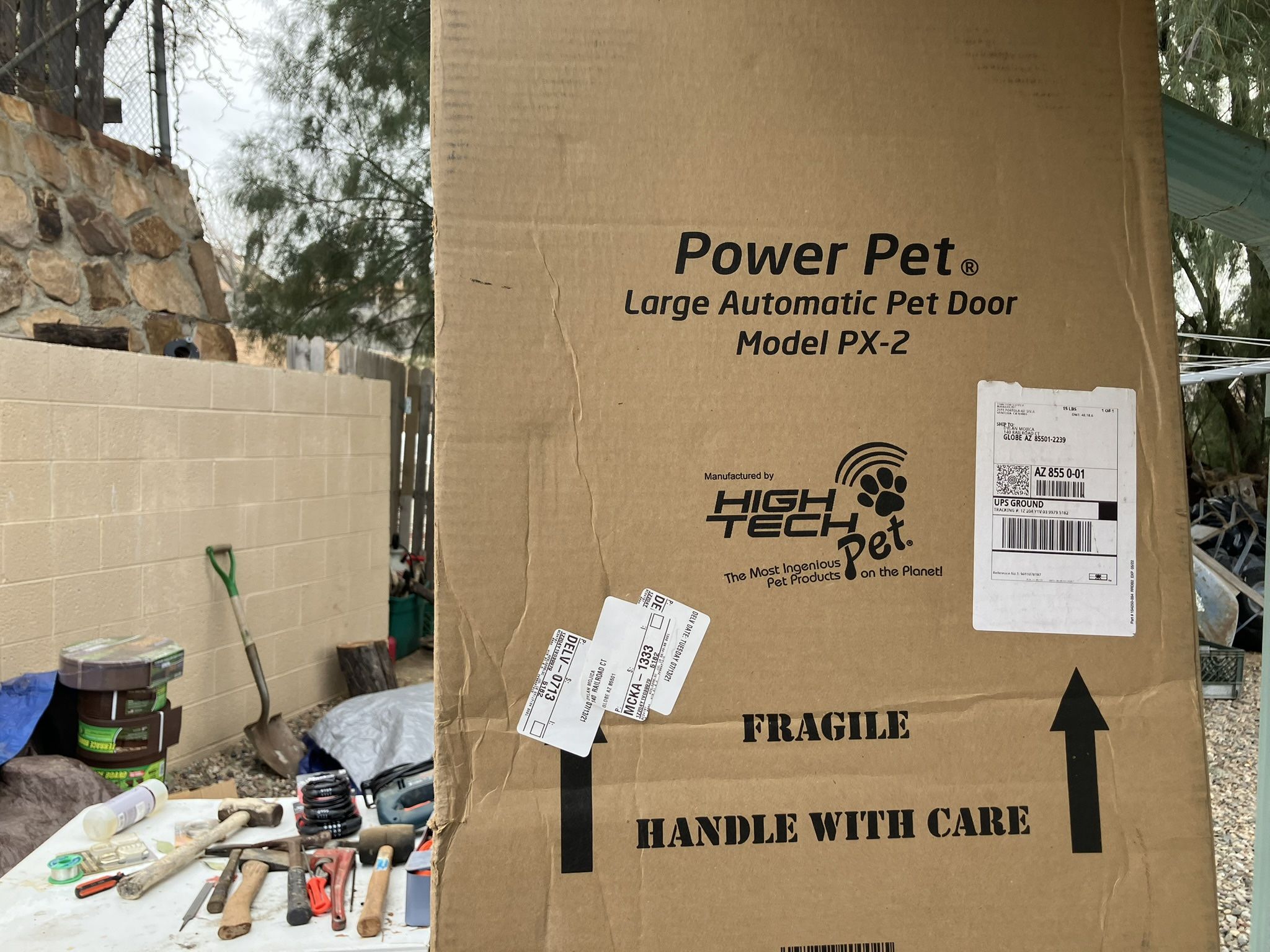 Power Pet Large automatic Pet Door Model Px-2