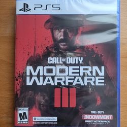 Call of Duty Modern Warfare 3 *New Sealed* for PS5