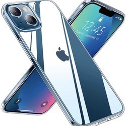 iPhone 13 Case, [Anti-Yellowing] Slim Thin Transparent