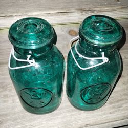 Vintage Glass Jars 