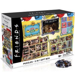Friends TV Series 5 in 1 Jigsaw Puzzles Game