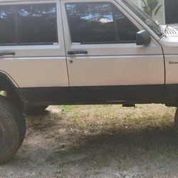 96 Xj Jeep Lifted 4.5 New Tires 