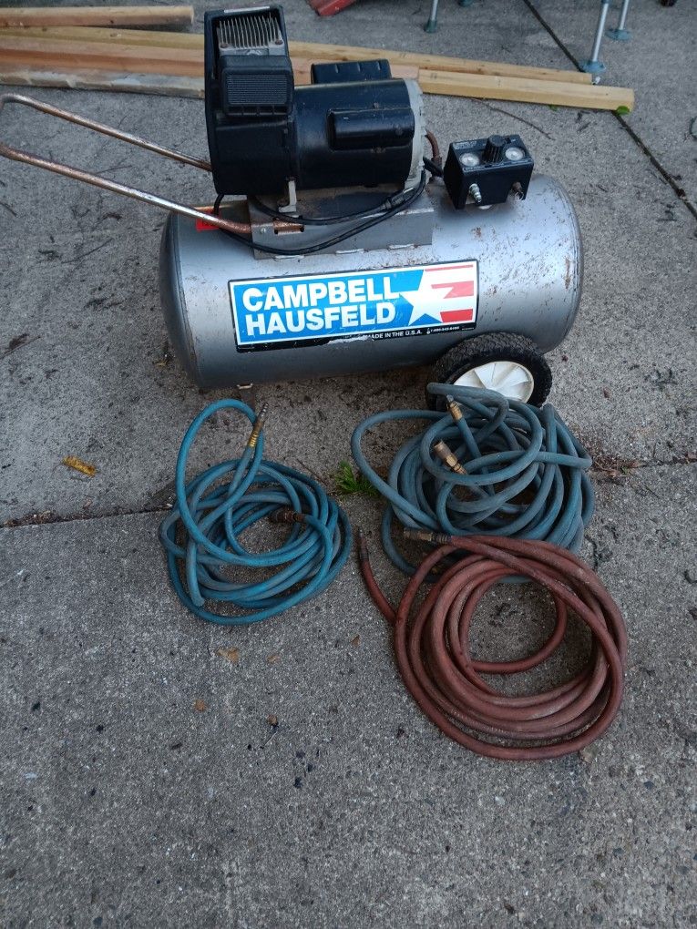 20 Gallon Air Compressor/Hoses