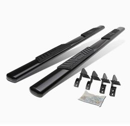 LA Zona Auto Parts 2009 To 2024 Dodge Ram Crew Cab Black Running Boards Estribos Side Step Negros Escalon