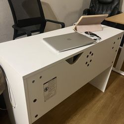 Elegant Modern Desk And Table Set