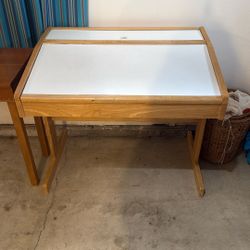 Wooden Vintage Children’s Desk/Art Desk