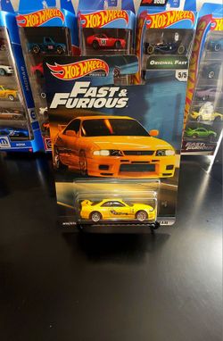 Hot Wheels Fast & Furious Original Nissan Skyline GTR