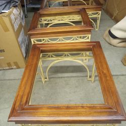 Glass Coffee And End Tables