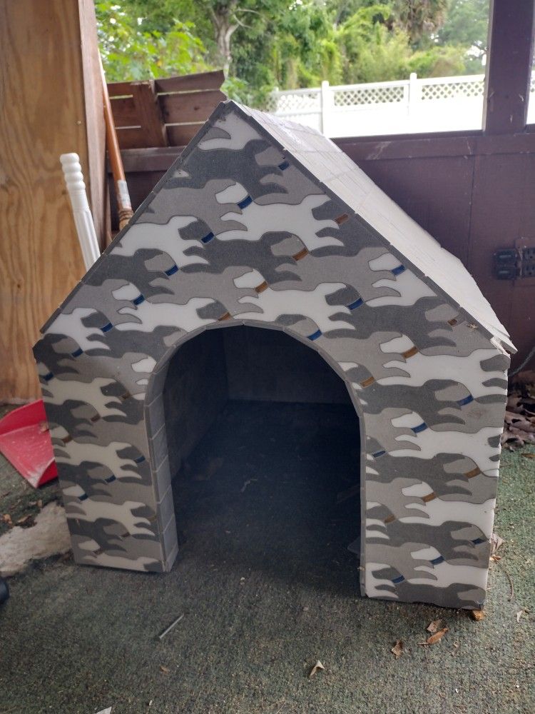$200 For A $1500 Small Dog House Built Entirely Out Of Custom Tile