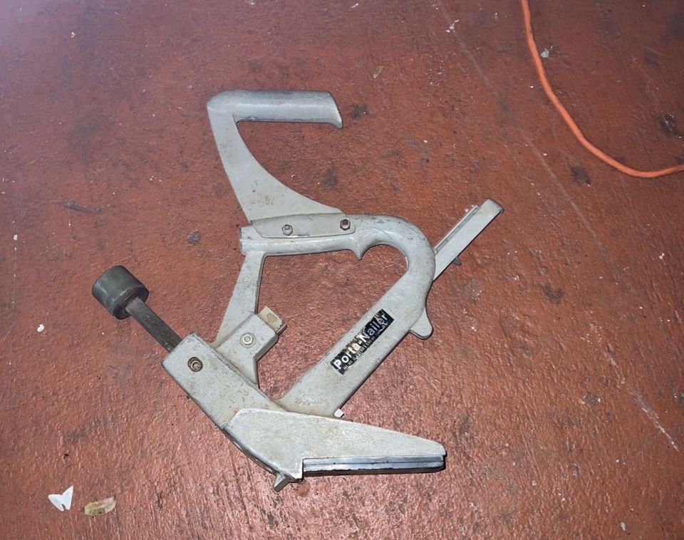Porta Nailer Hardwood Wood Floor Nail Gun