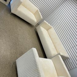 Sofa + Loveseat + Chair Brand New 3 Pieces For $550 Only 