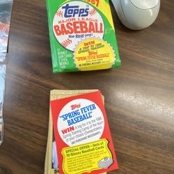 Baseball Collector Cards Pack 1987